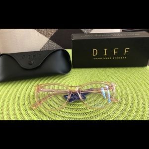 Brand new Diff Eyewear blue light glasses